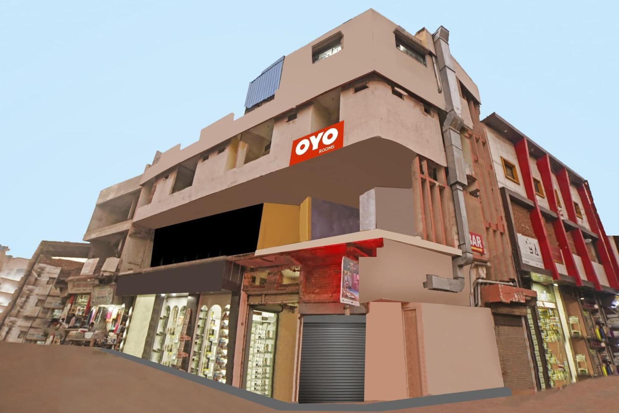OYO 80612 Hotel Sandeep Rāipur Eksteriør billede